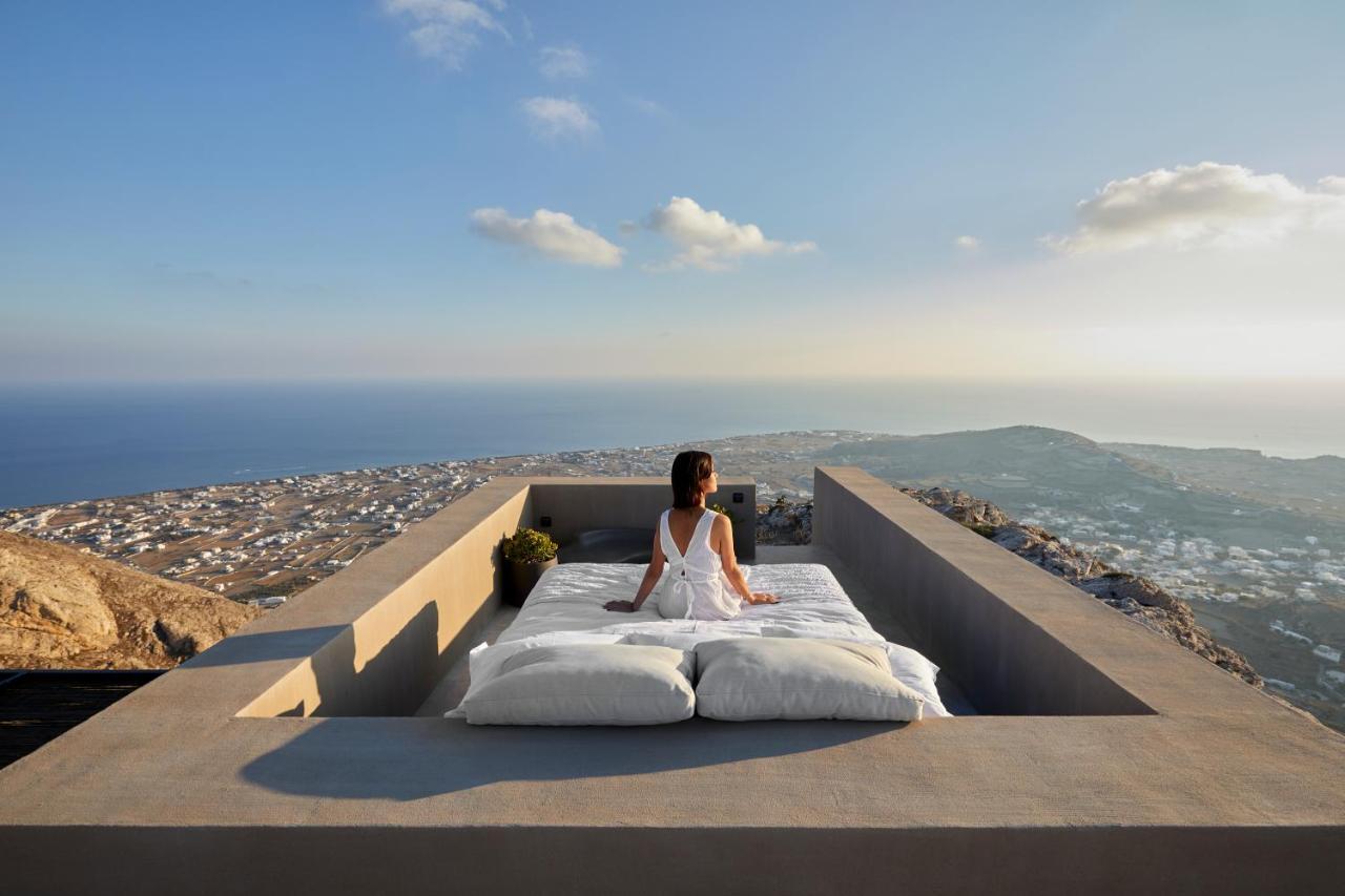 Santorini Sky, The Lodge Pýrgos Exterior foto